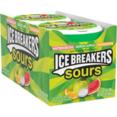 Ice Breakers Fruit Sours (Green Apple Watermelon